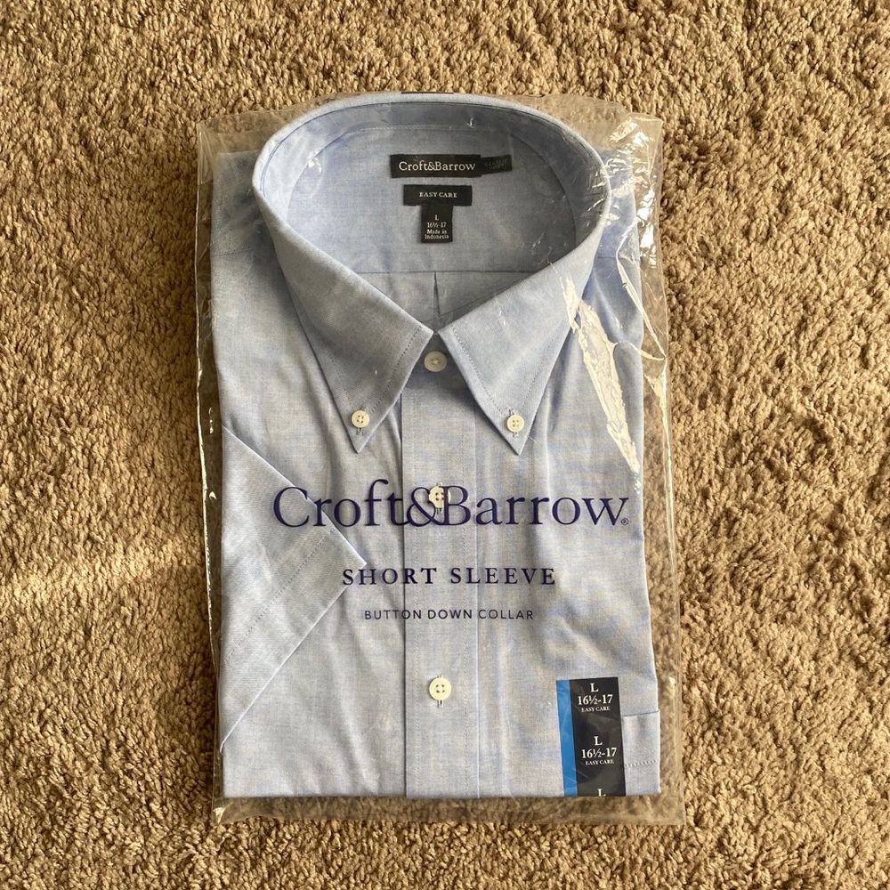 NWT Croft & Barrow Button Up